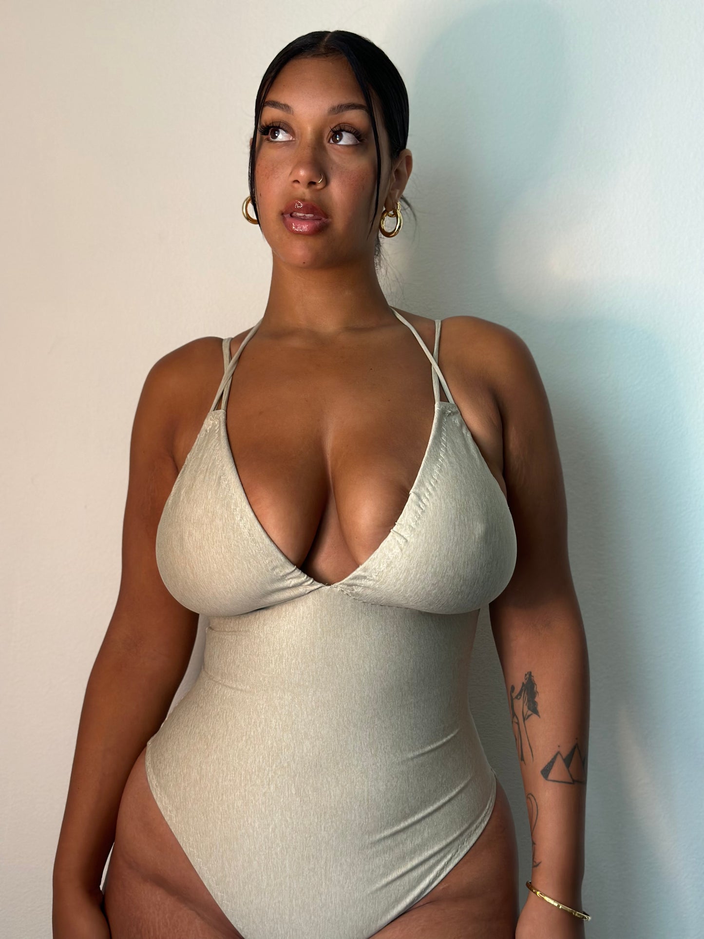 Beige Butter Bodysuit